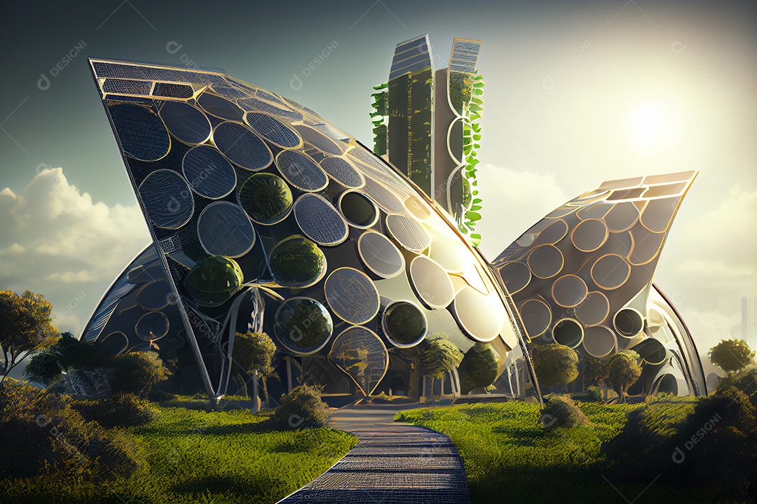 Cidade conceitual ecológica