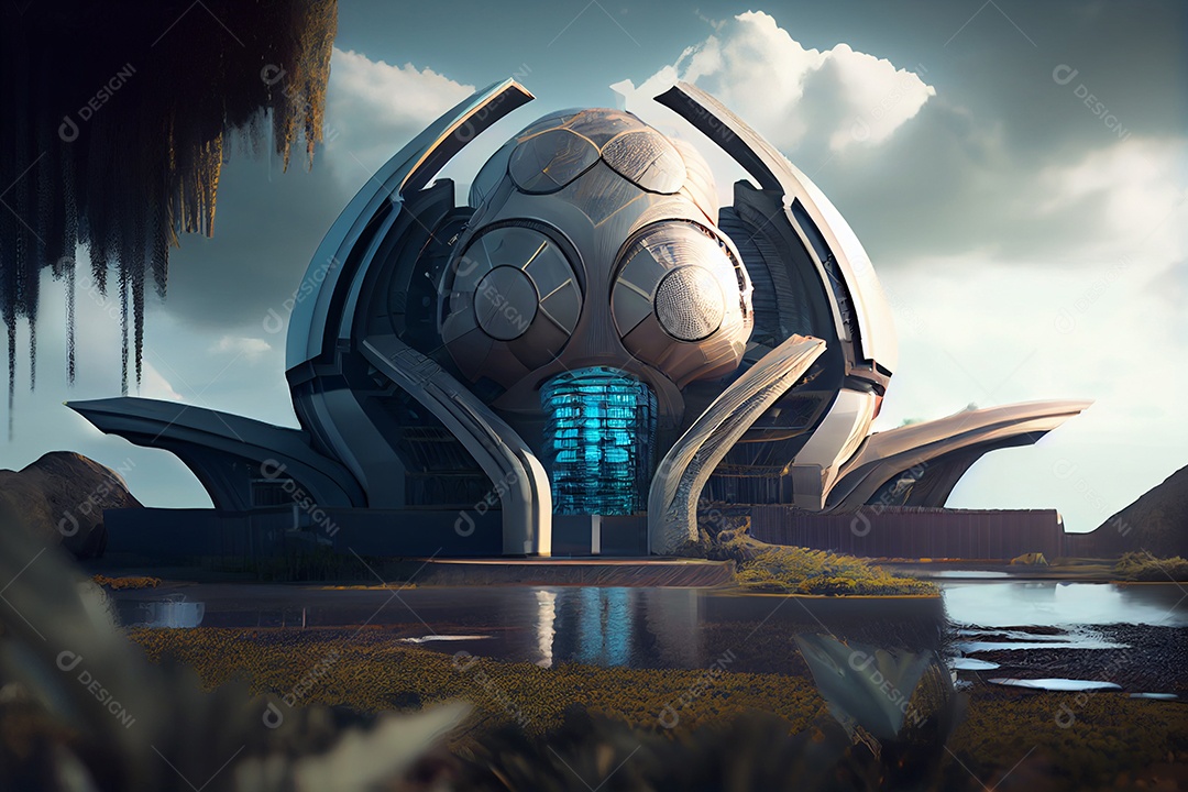 Cidade conceitual ecológica