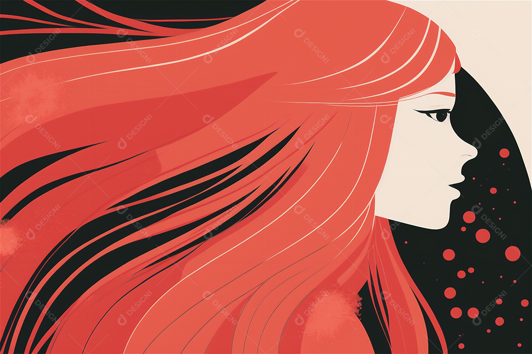 Ilustração do modelo Faces de design plano de desenhos animados de mulheres de diversas etnias e culturas. Dia Internacional da Mulher