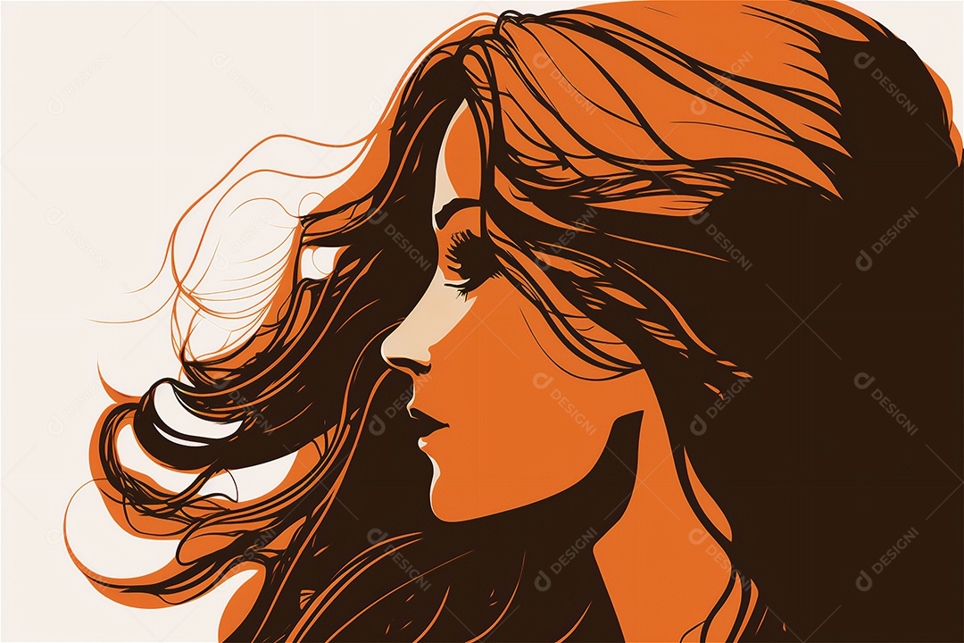 Ilustração do modelo Faces de design plano de desenhos animados de mulheres de diversas etnias e culturas. Dia Internacional da Mulher