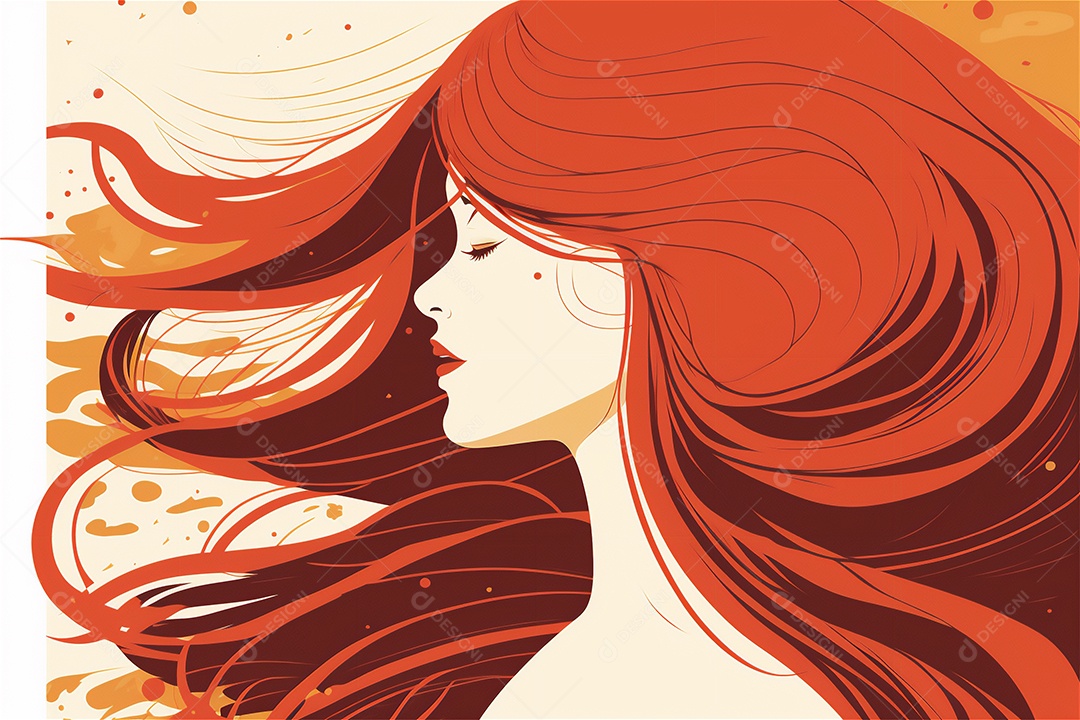 Ilustração do modelo Faces de design plano de desenhos animados de mulheres de diversas etnias e culturas. Dia Internacional da Mulher