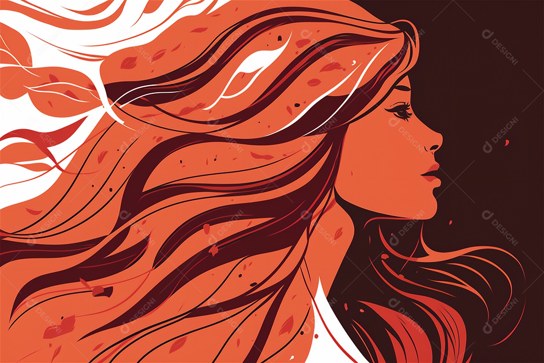 Ilustração do modelo Faces de design plano de desenhos animados de mulheres de diversas etnias e culturas. Dia Internacional da Mulher