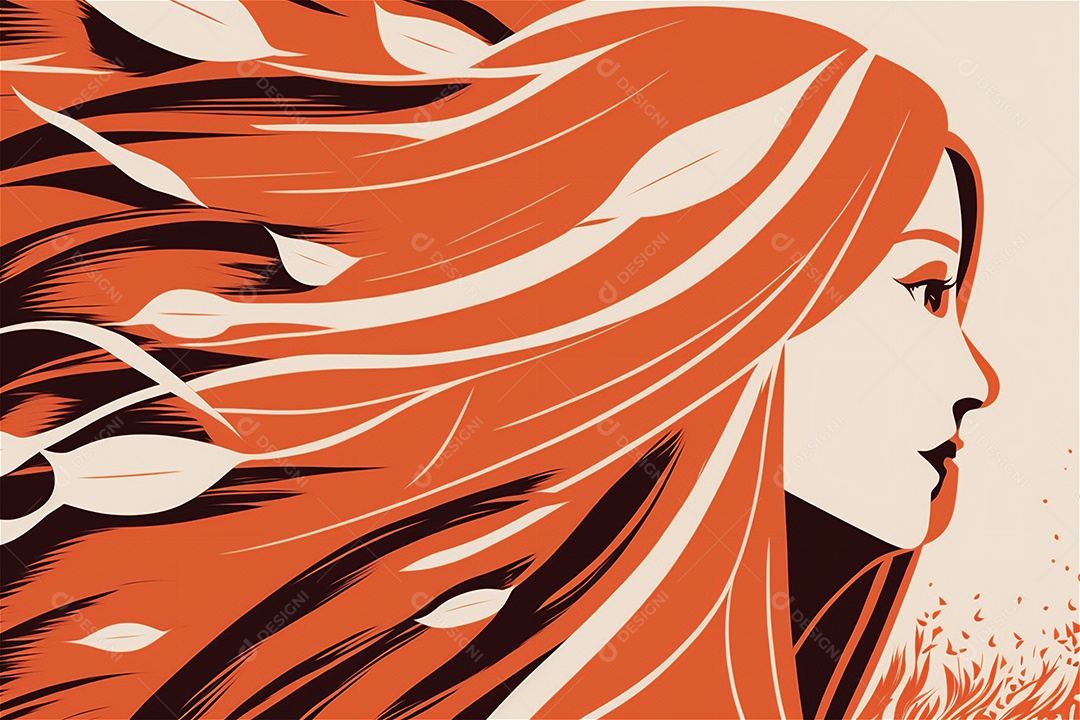 Ilustração do modelo Faces de design plano de desenhos animados de mulheres de diversas etnias e culturas. Dia Internacional da Mulher