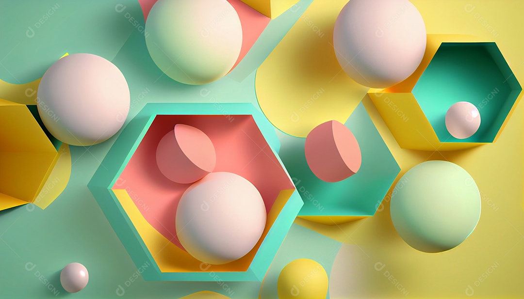 Background formas geométricas