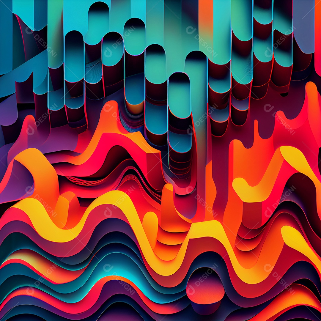 Background com fundo abstrato