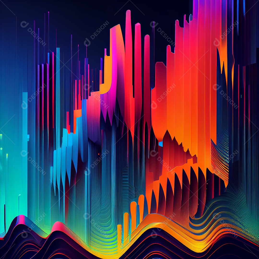 Background com fundo abstrato