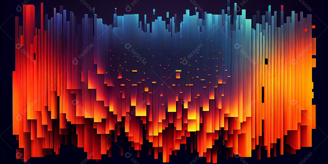 Background com fundo abstrato