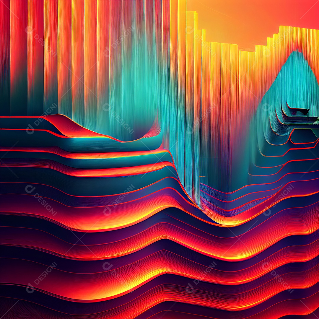 Background com fundo abstrato