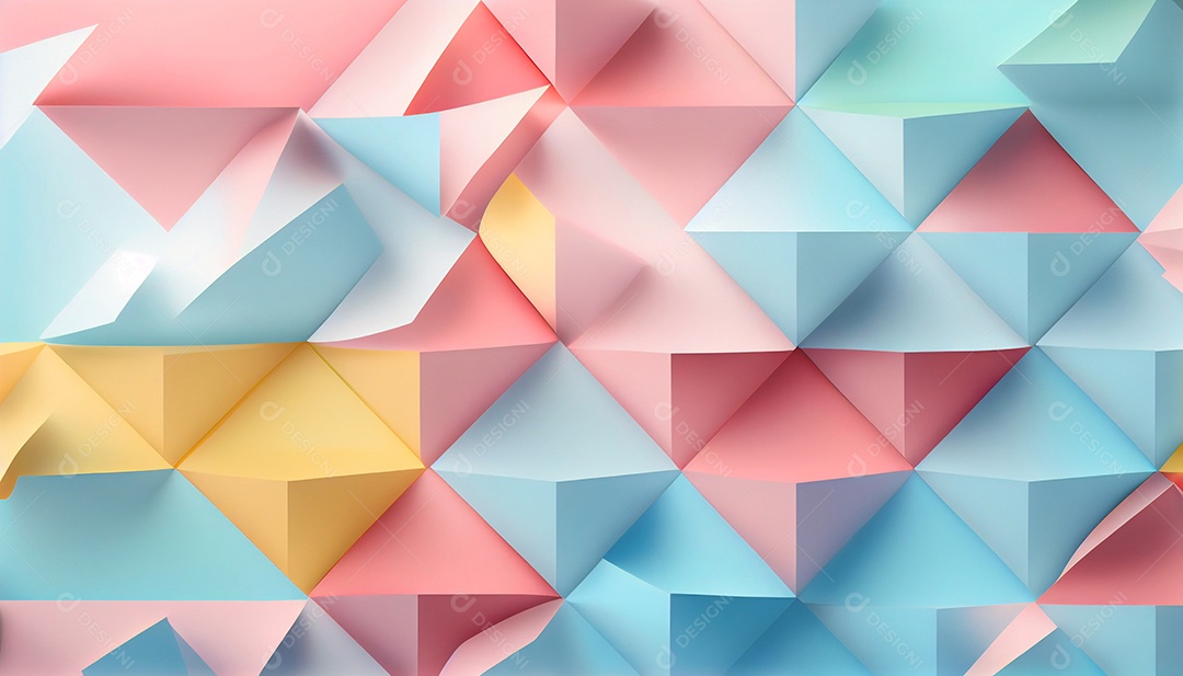 Ilustração 3D de cenário