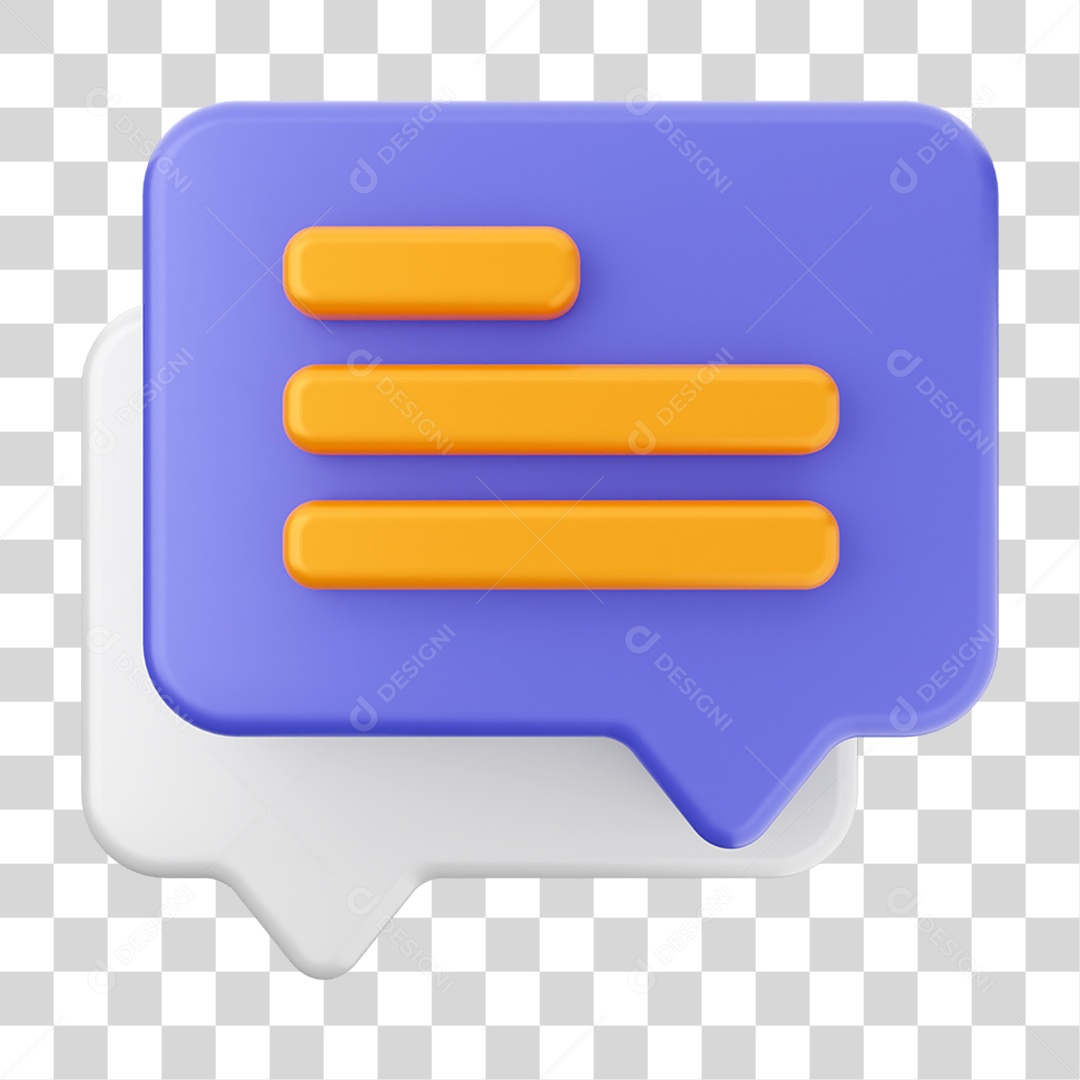 Mensagem de Correio de Bate-papo PNG Transparente