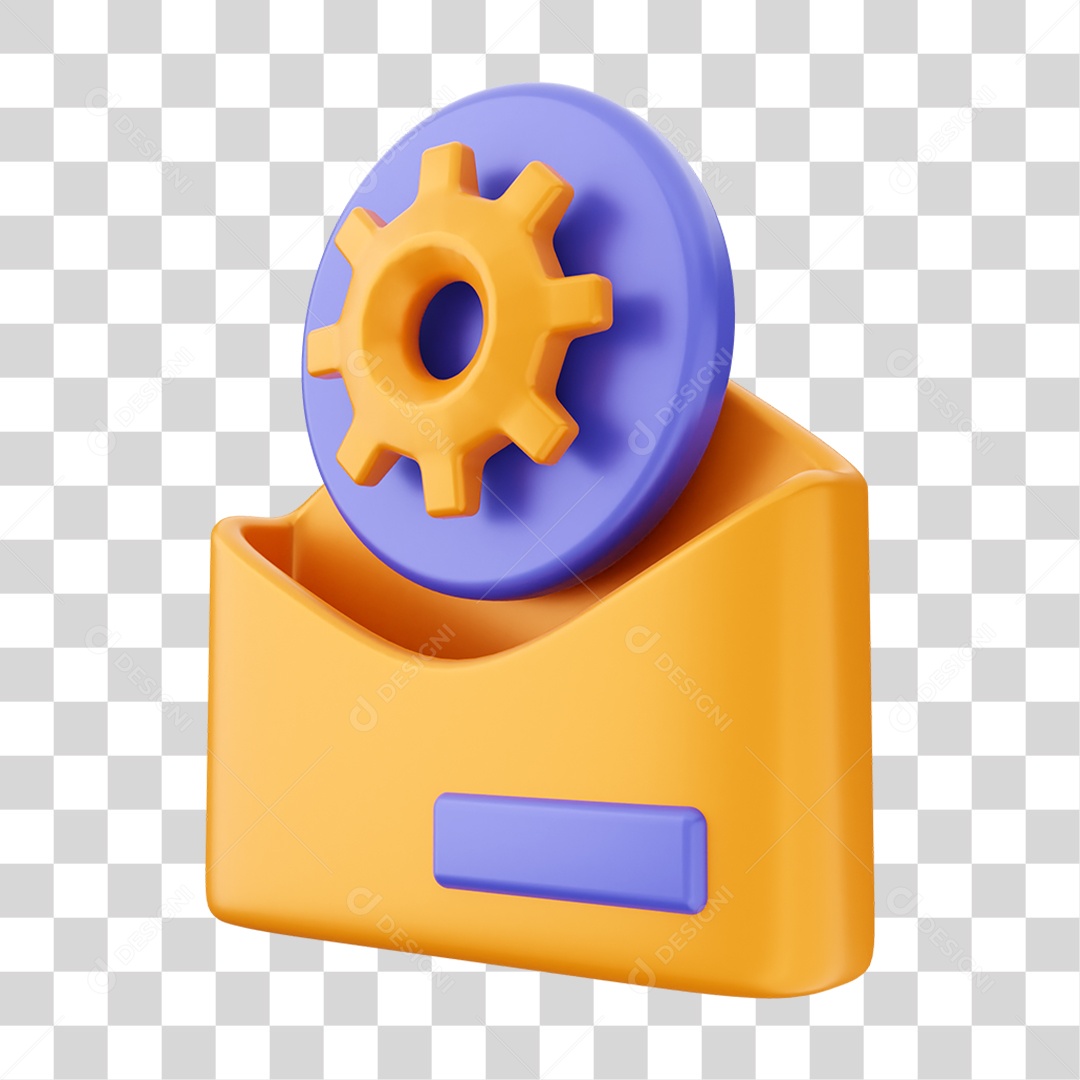 Ícone de Envelope de E-mail PNG Transparente