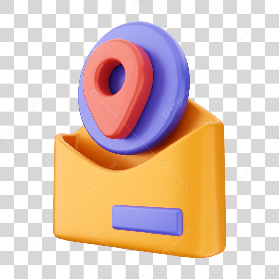 Ícone de Envelope de E-mail PNG Transparente