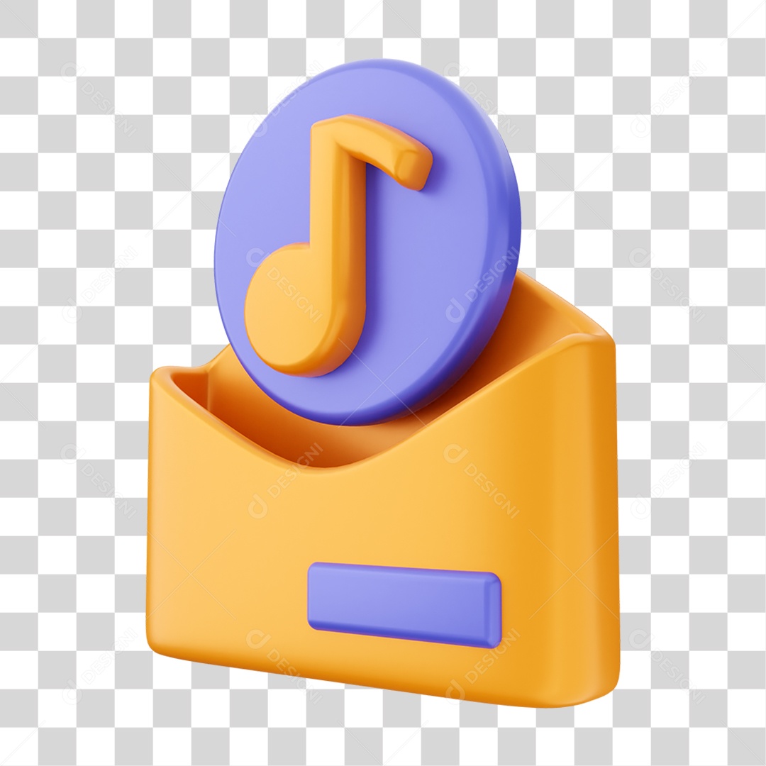 Ícone de Envelope de E-mail PNG Transparente