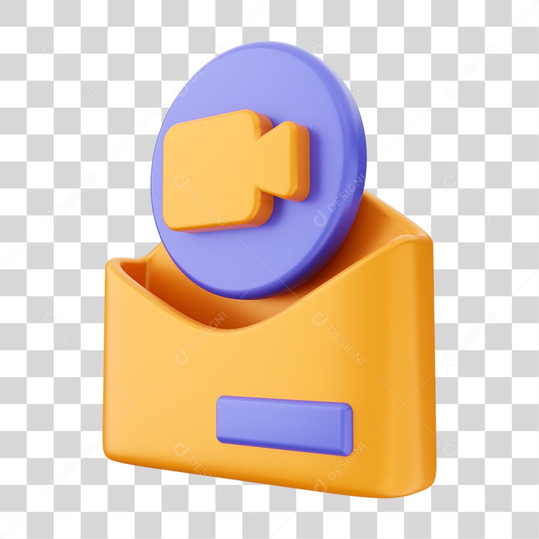 Ícone de Envelope de E-mail PNG Transparente