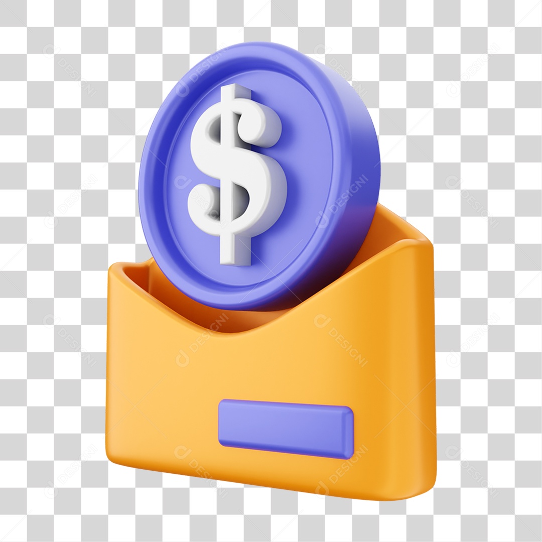 Ícone de Envelope de E-mail PNG Transparente