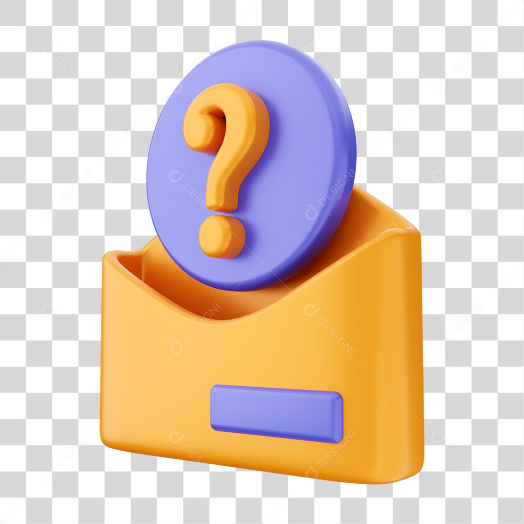 Ícone de Envelope de E-mail PNG Transparente