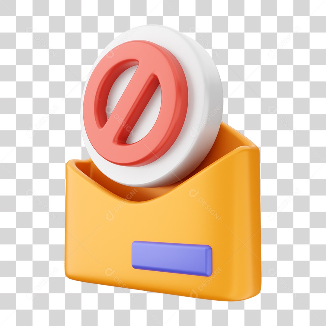 Ícone de Envelope de E-mail PNG Transparente