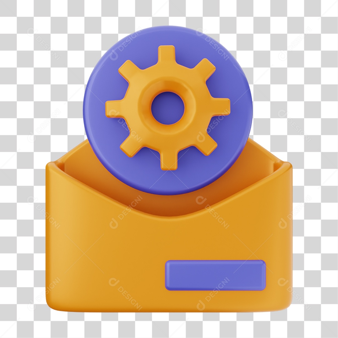 Ícone de Envelope de E-mail PNG Transparente