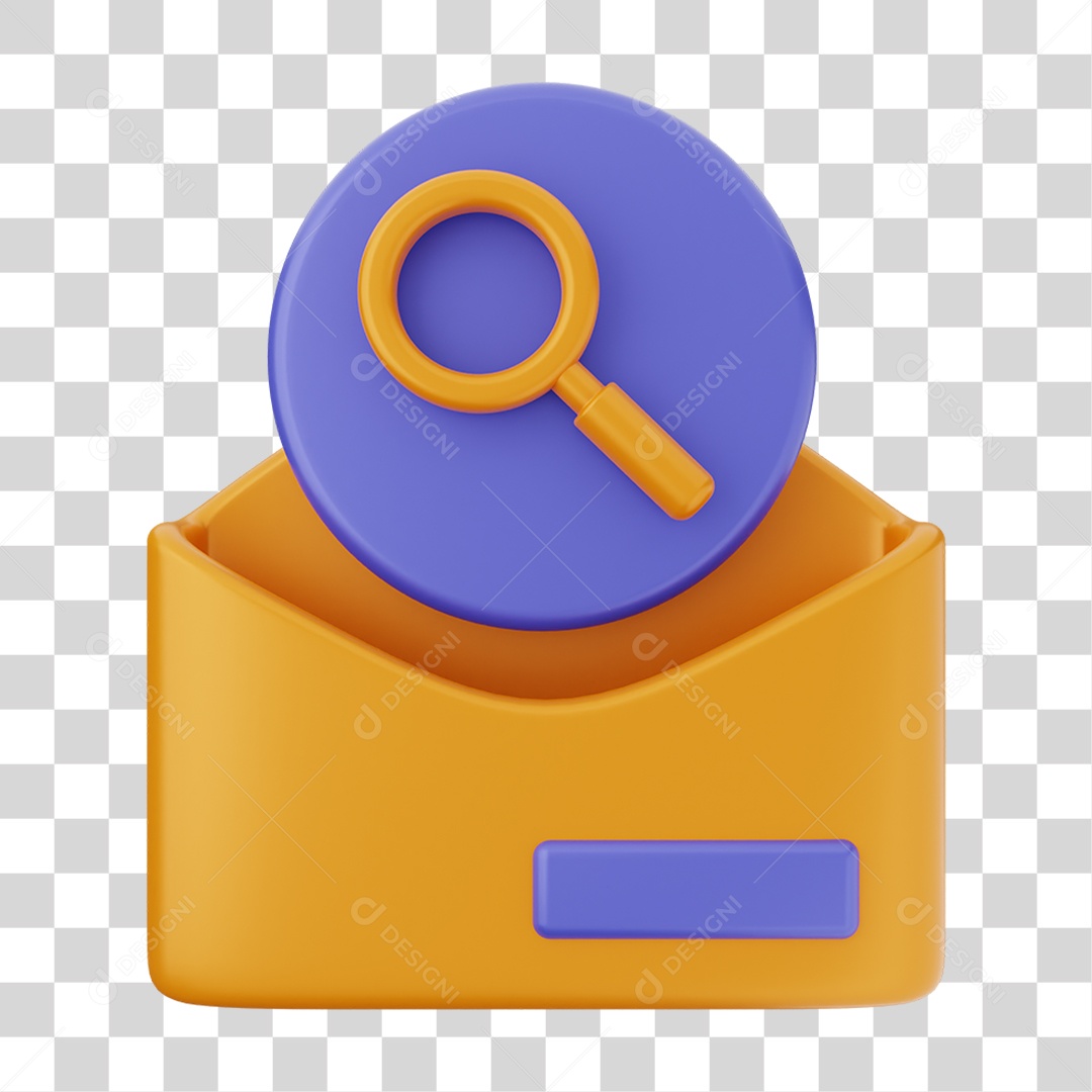 Ícone de Envelope de E-mail PNG Transparente