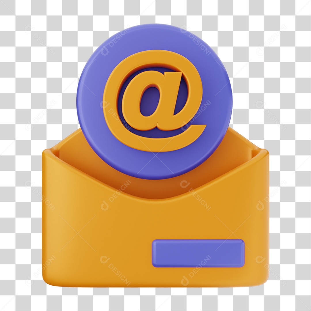 Ícone de Envelope de E-mail PNG Transparente