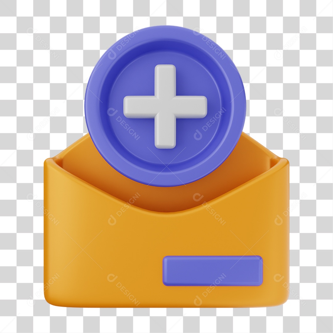 Envelope de Mensagem de Correio PNG Transparente