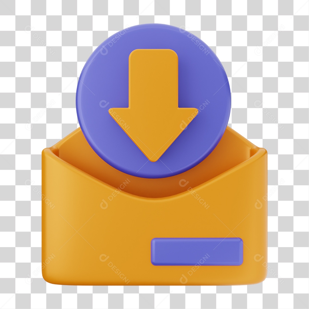 Envelope de Mensagem de Correio PNG Transparente