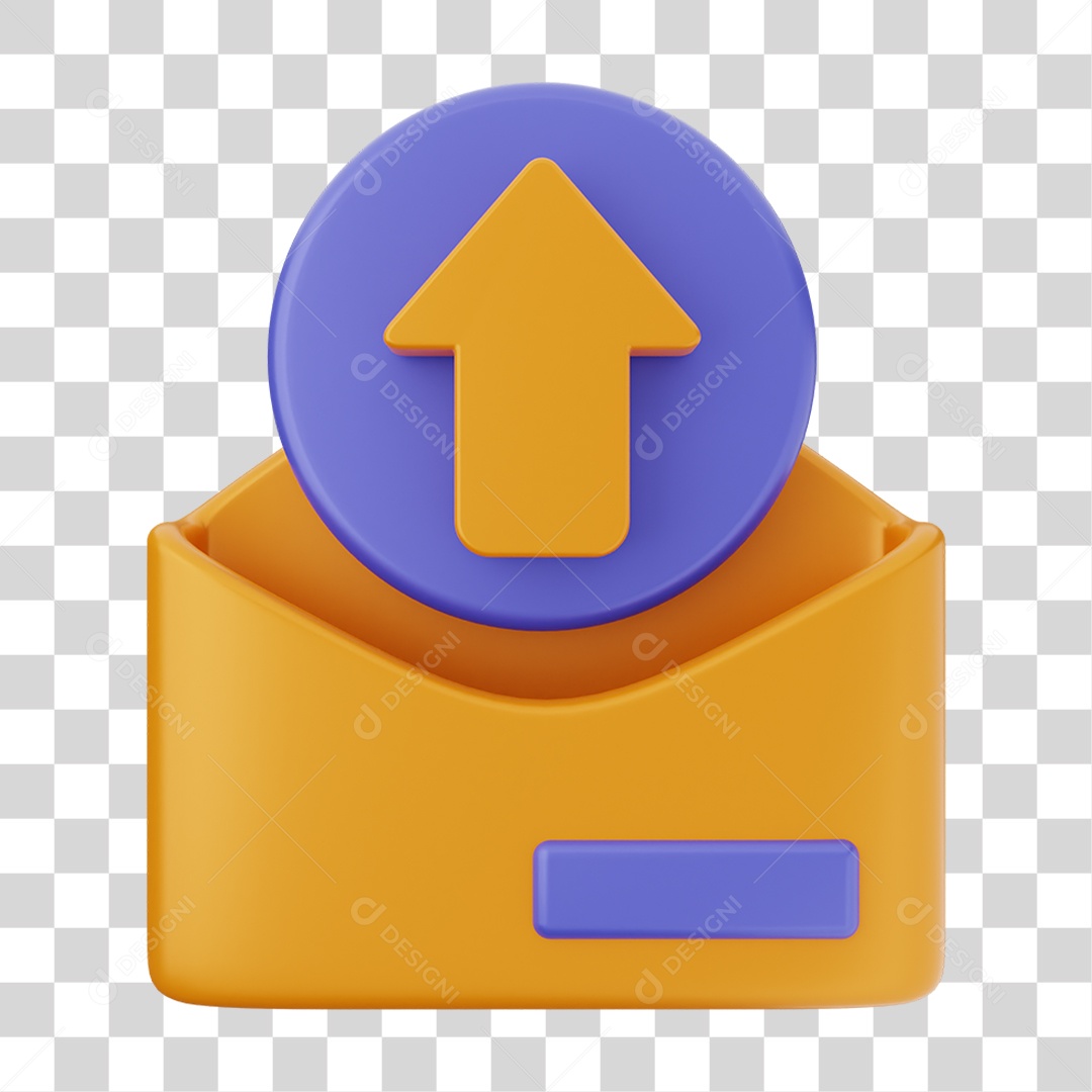 Envelope de Mensagem de Correio PNG Transparente