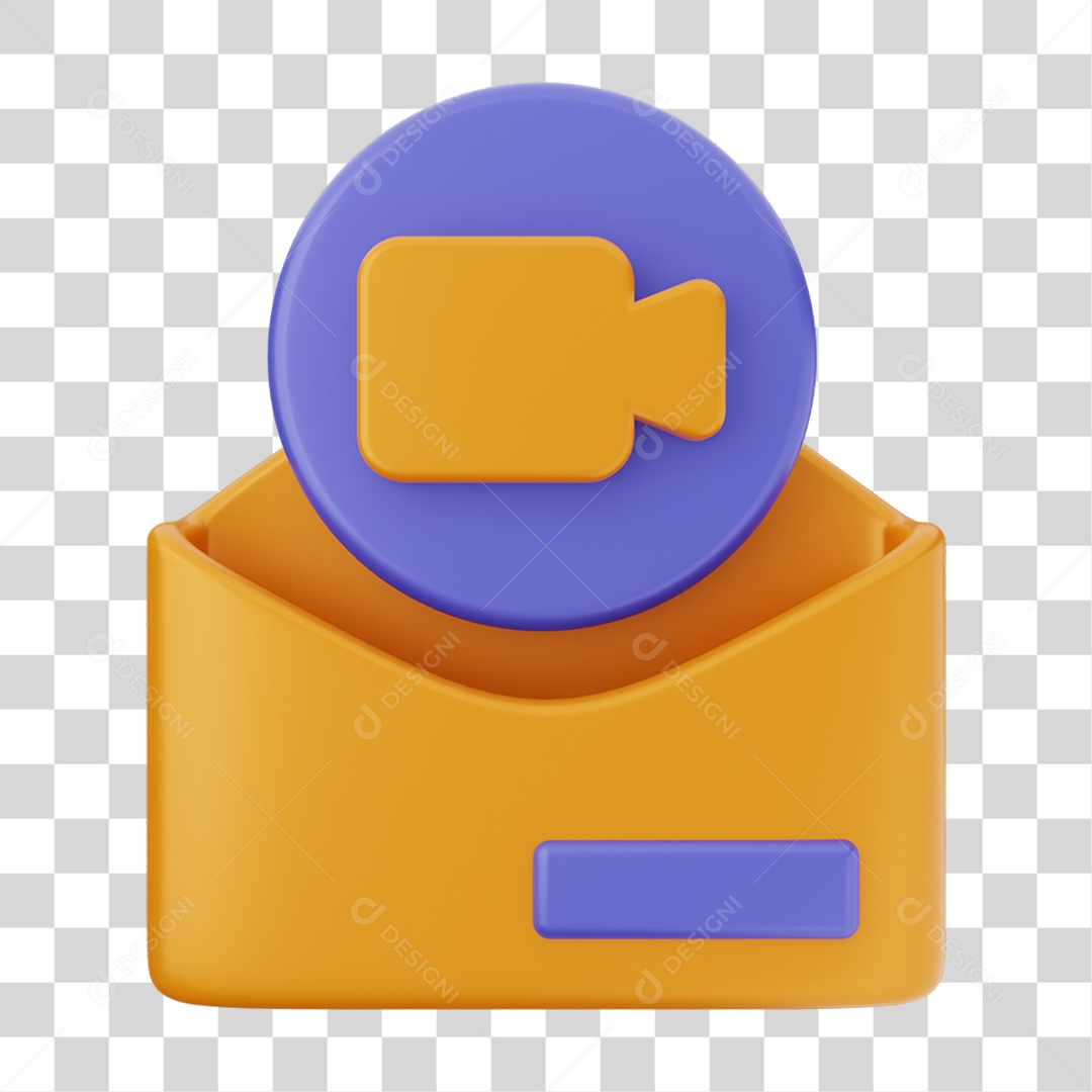 Envelope de Mensagem de Correio PNG Transparente