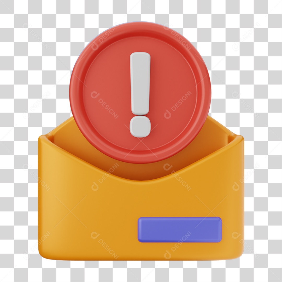 Envelope de Mensagem de Correio PNG Transparente