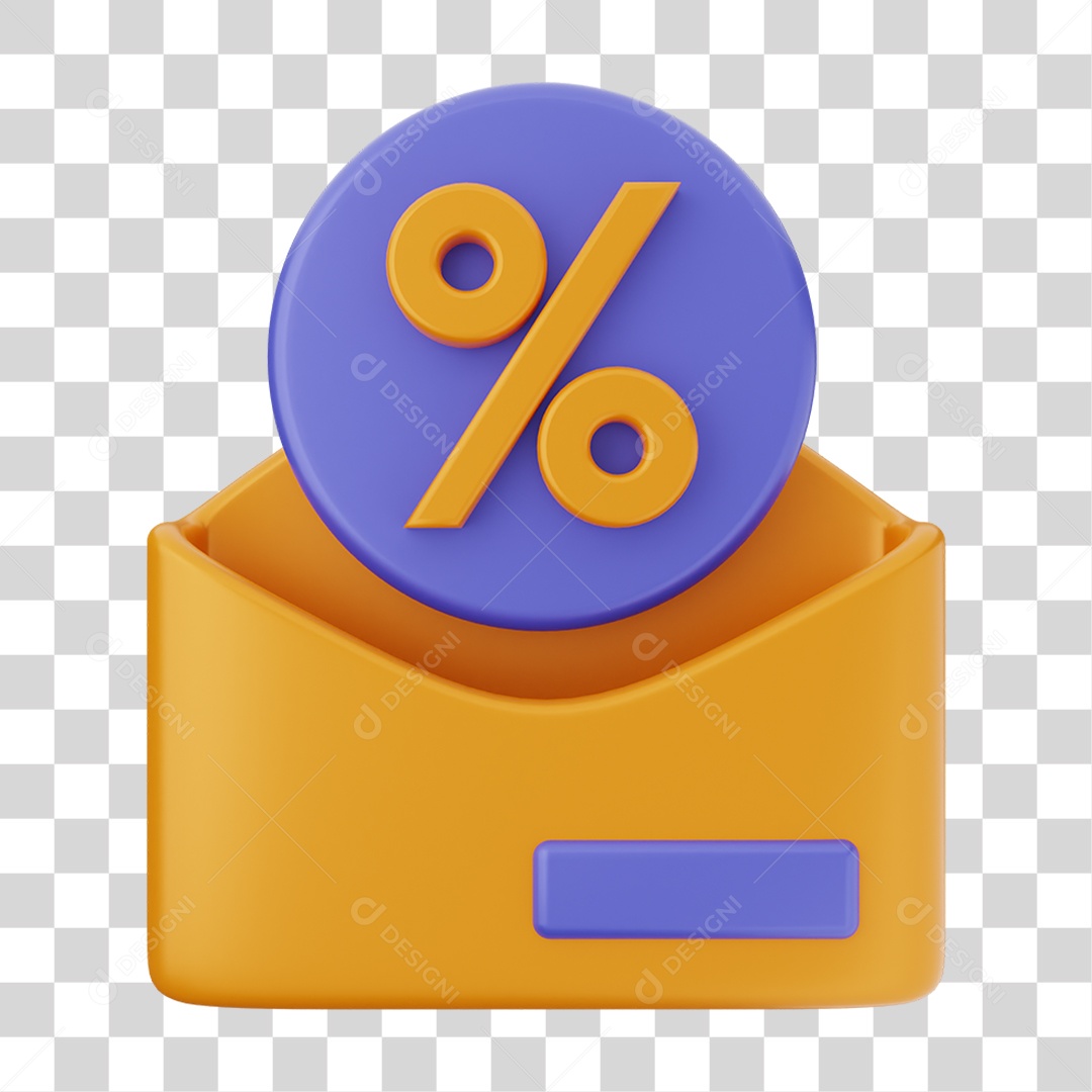 Envelope de Mensagem de Correio PNG Transparente