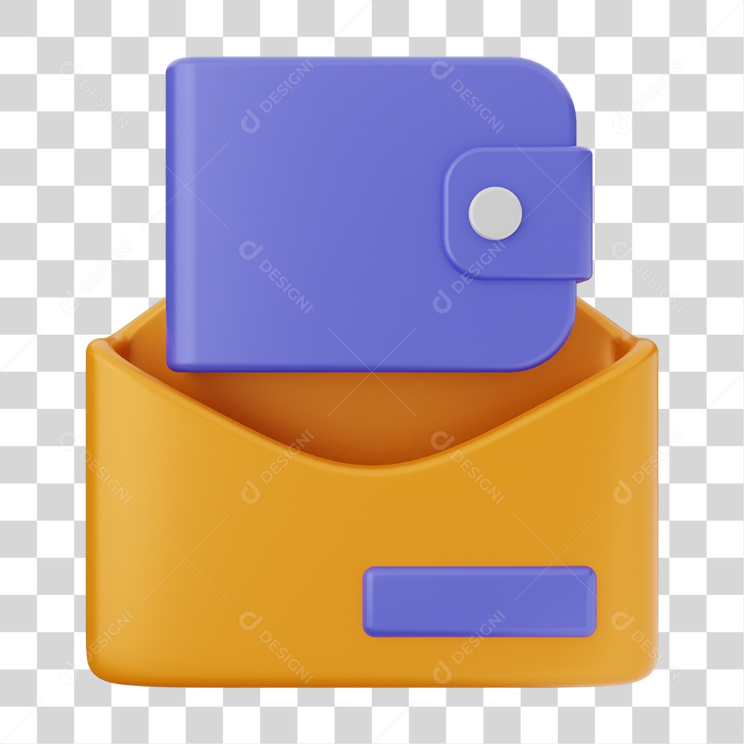 Envelope de Mensagem de Correio PNG Transparente