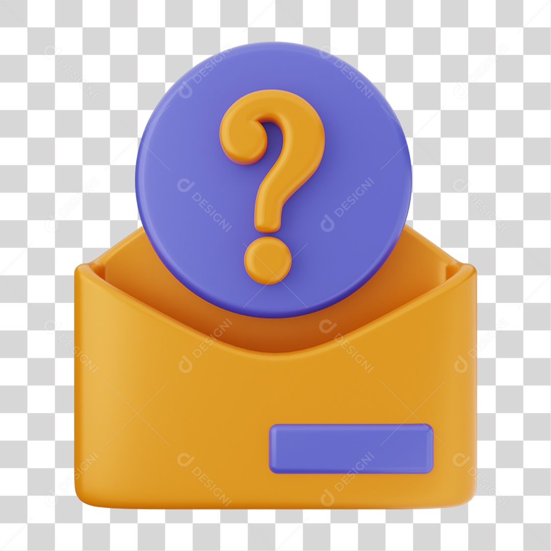 Envelope de Mensagem de Correio PNG Transparente