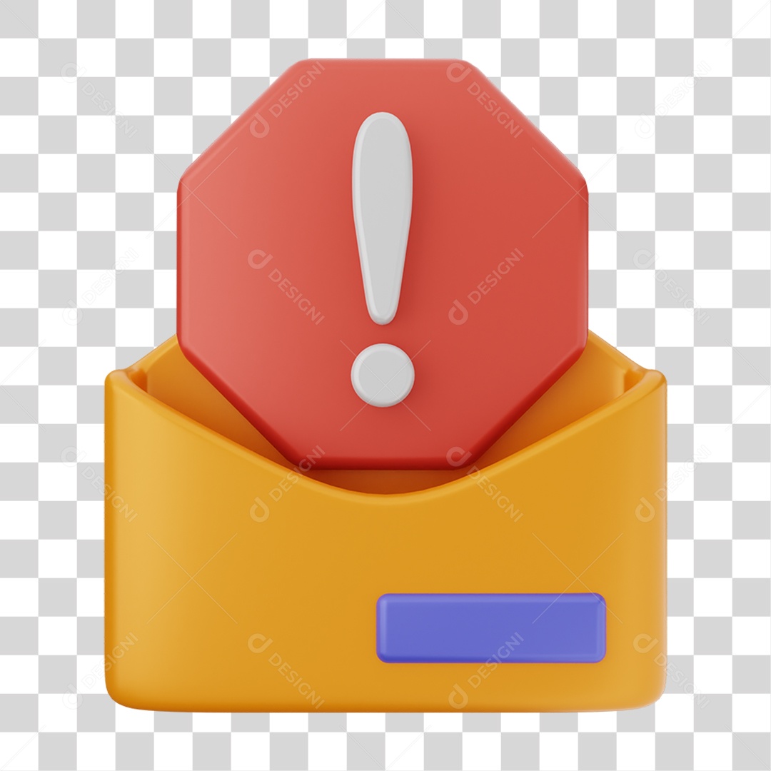 Envelope de Mensagem de Correio PNG Transparente