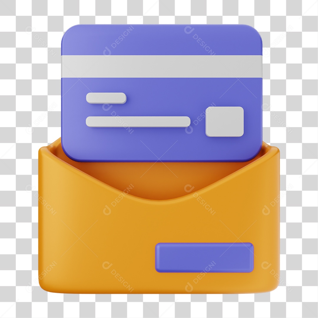 Envelope de Mensagem de Correio PNG Transparente
