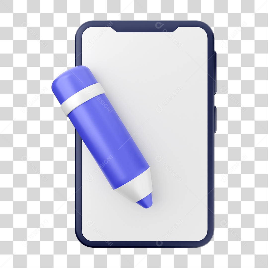 3D icon PNG Smartphone Illustration Transparent