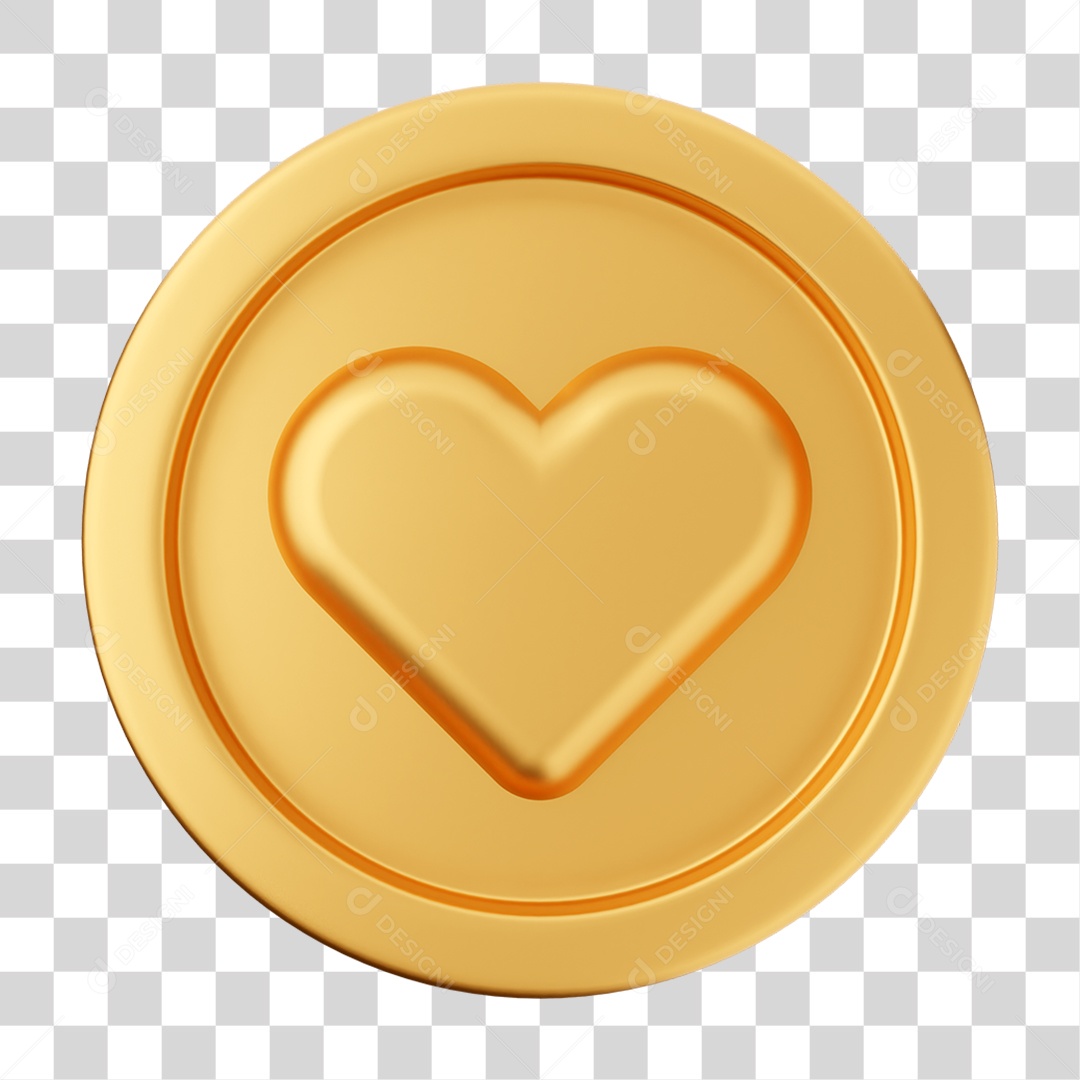 Elemento 3D Moeda Dólar Dinheiro PNG Transparente