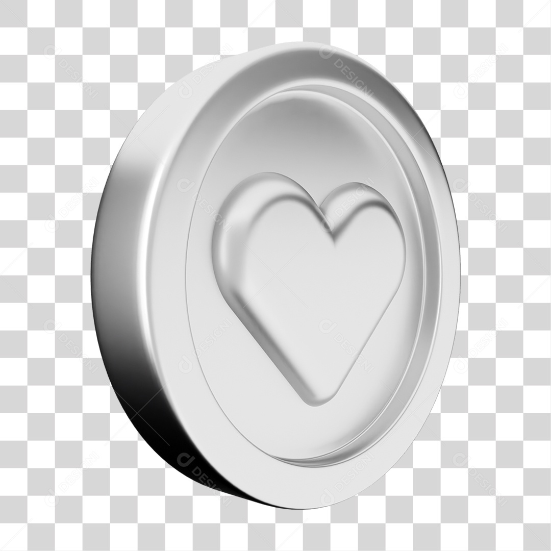 Elemento 3D Moeda Dólar Dinheiro PNG Transparente