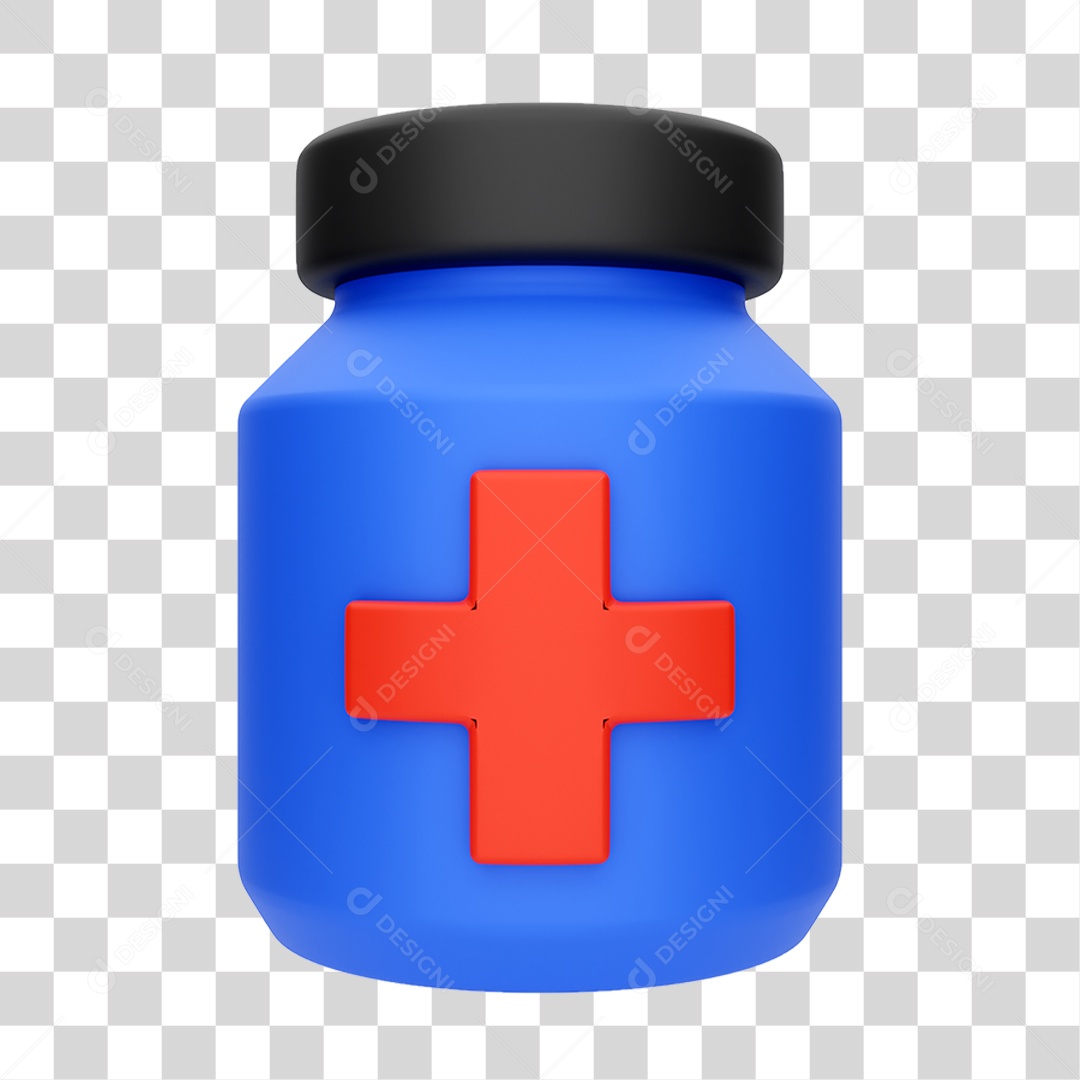 Pote de Medicamento Remédios PNG Transparente