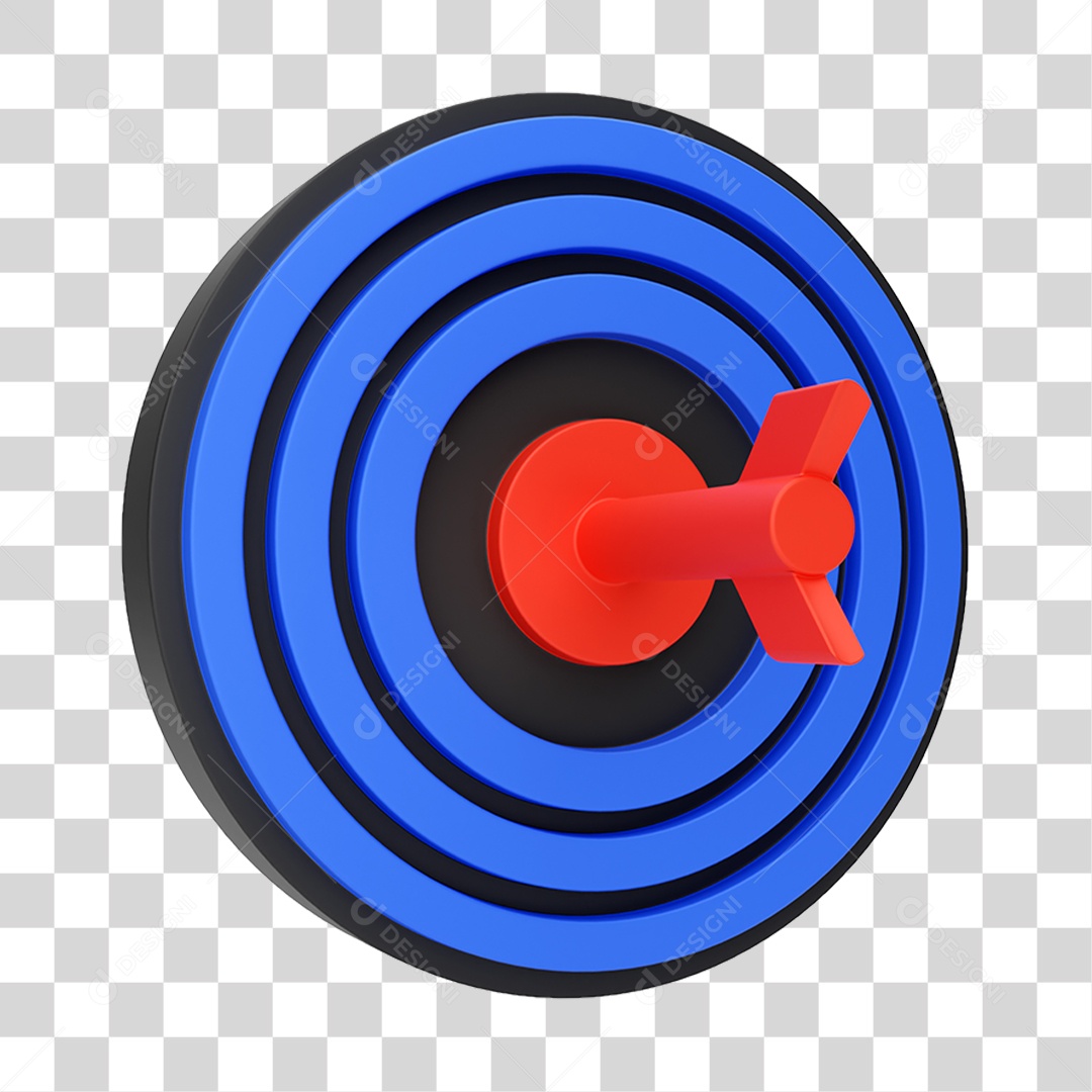 Alvo com Dardos PNG Transparente