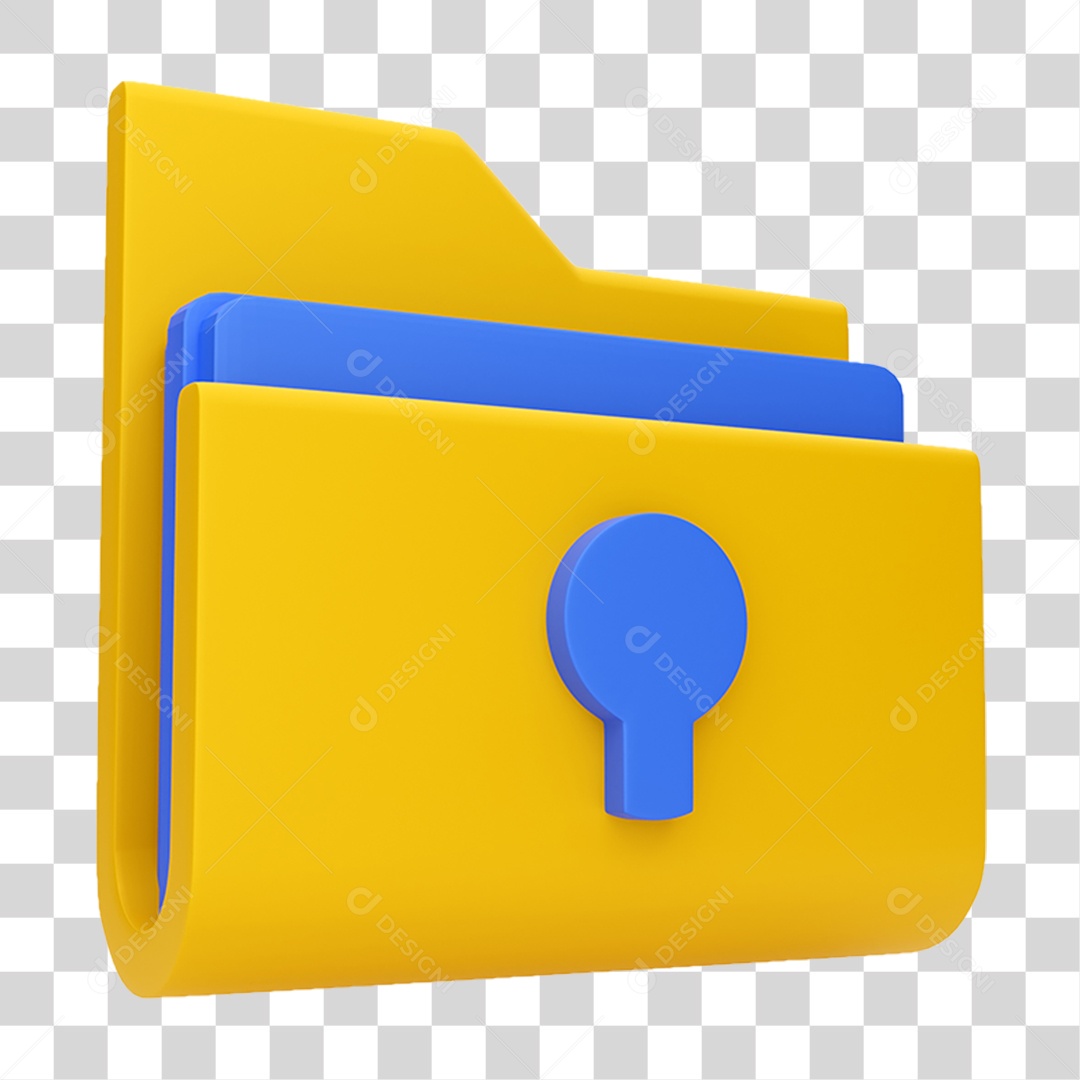 Pasta de Arquivos PNG Transparente