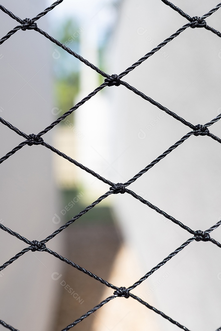 Rede de proteção para gatos Fundo de textura