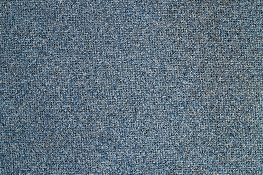 Tecido de fundo de textura de linho azul