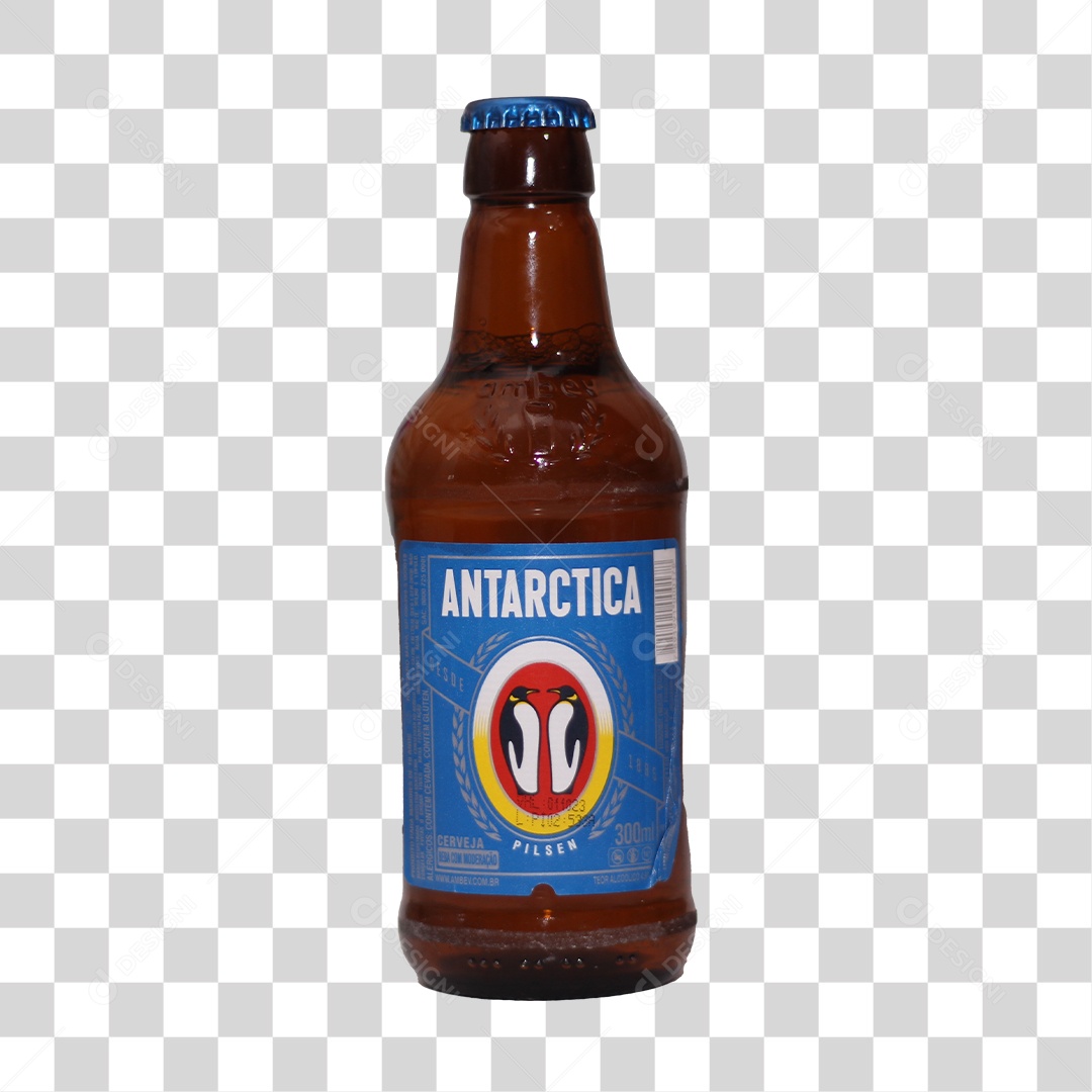 Cerveja Cracudinha Antarctica PNG Transparente