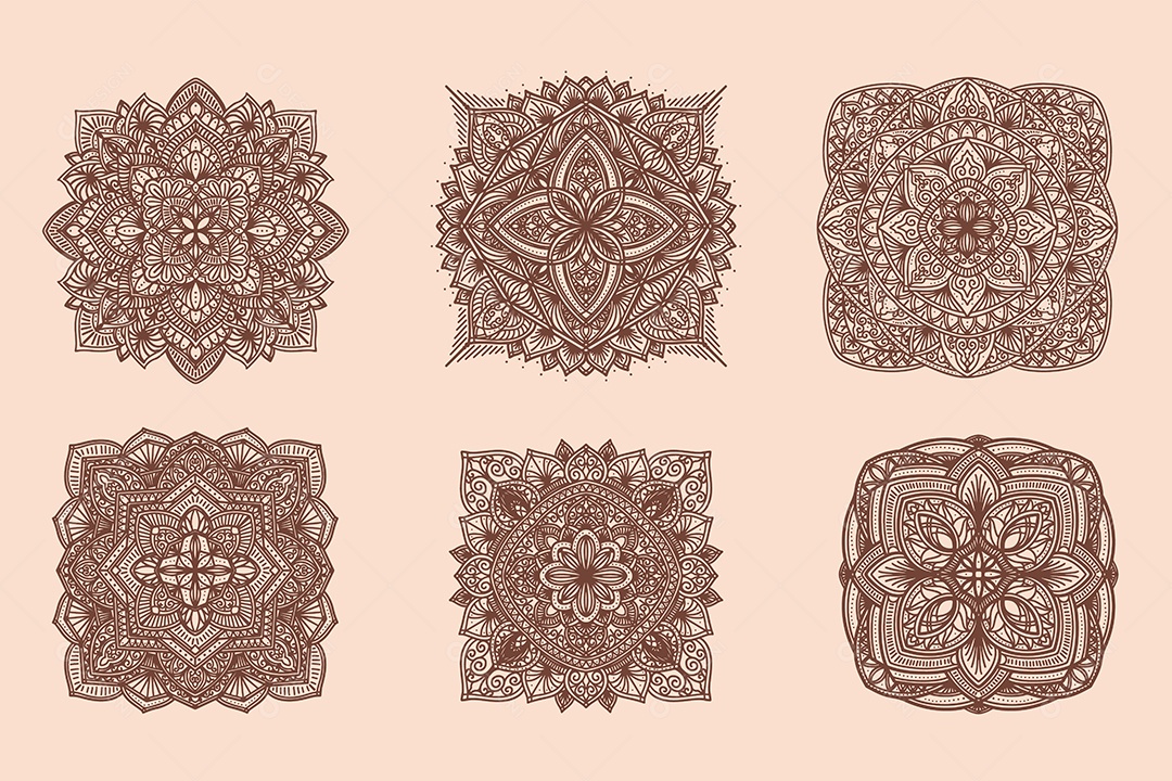 Ilustração Vetorial Mandala EPS