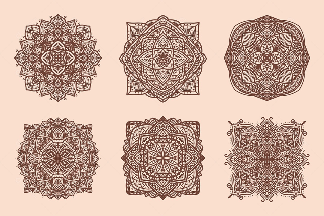 Ilustração Vetorial Mandala EPS