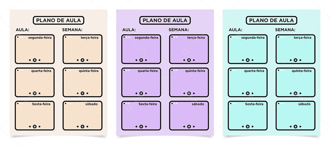 Modelo de Plano de Aula Escolar