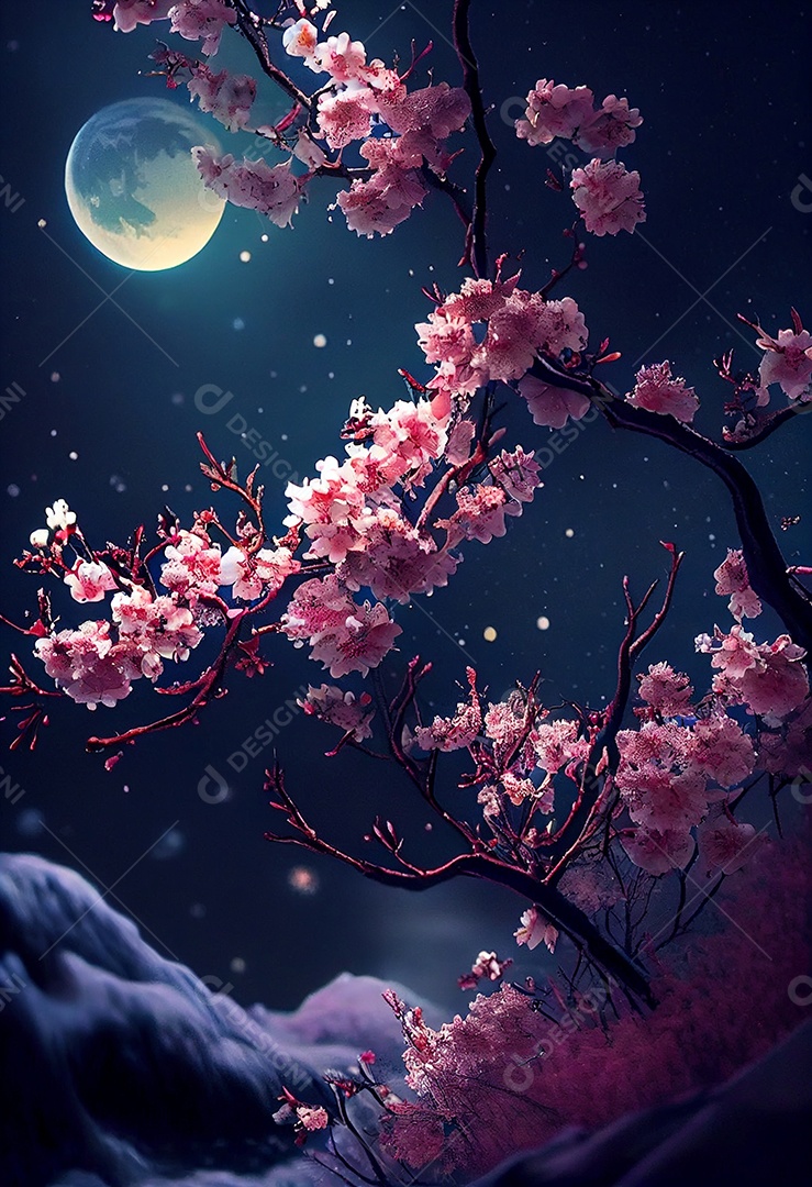 Lindas flores sobre fundo isolado