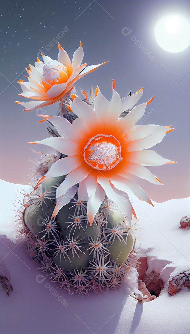 Lindas flores sobre fundo isolado