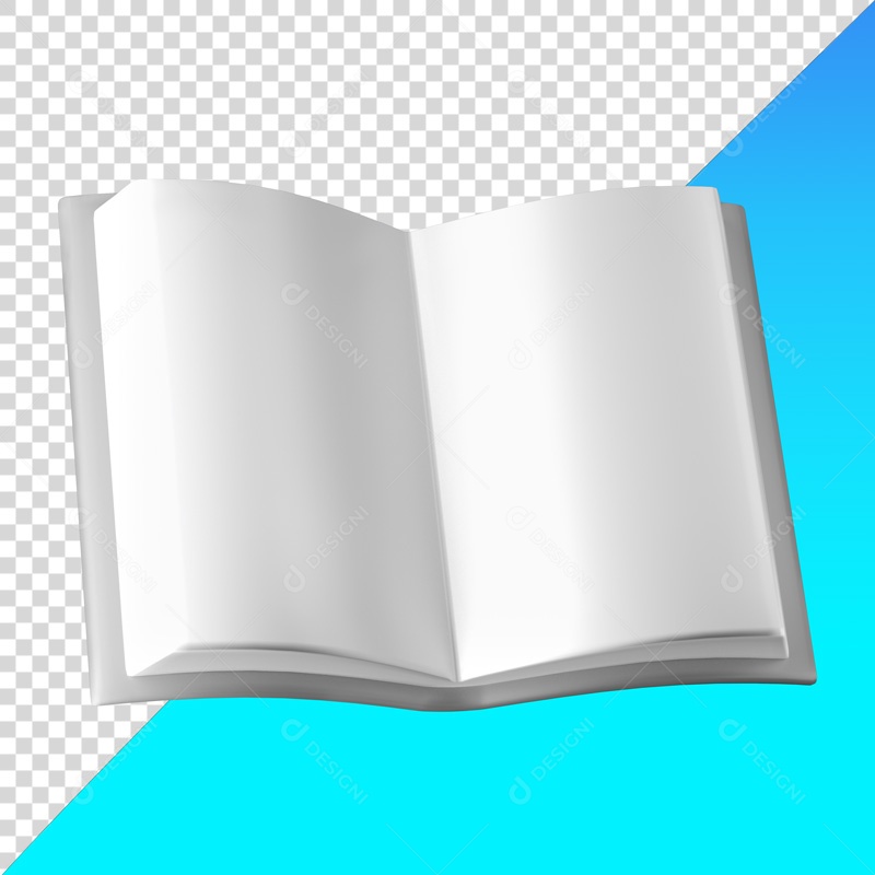 Livro 3D PNG Transparente Sem Fundo