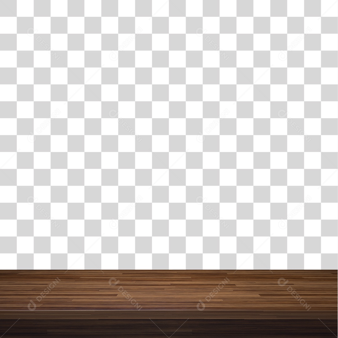 Mesa de Madeira elemento 3D para composição